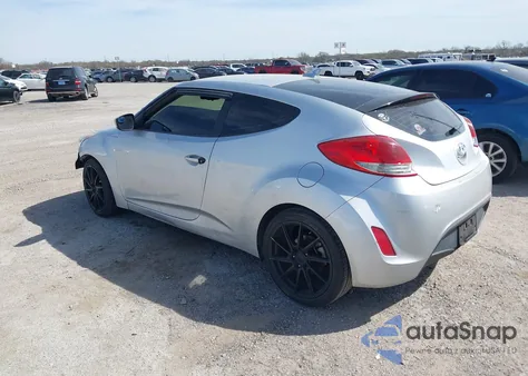 2012 Hyundai Veloster Base W/Gray z USA, uszkodzony, nr VIN KMHTC6AD7CU021588